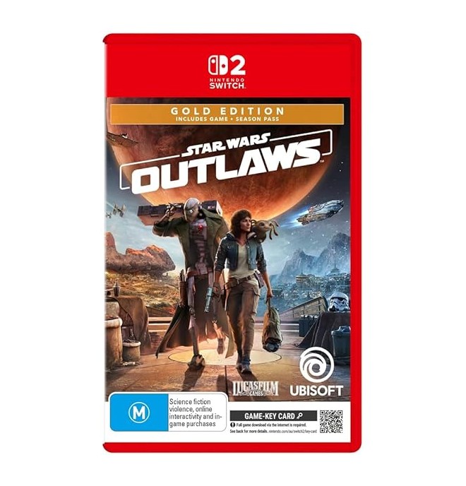 Star Wars Outlaws Gold Edition Switch 2