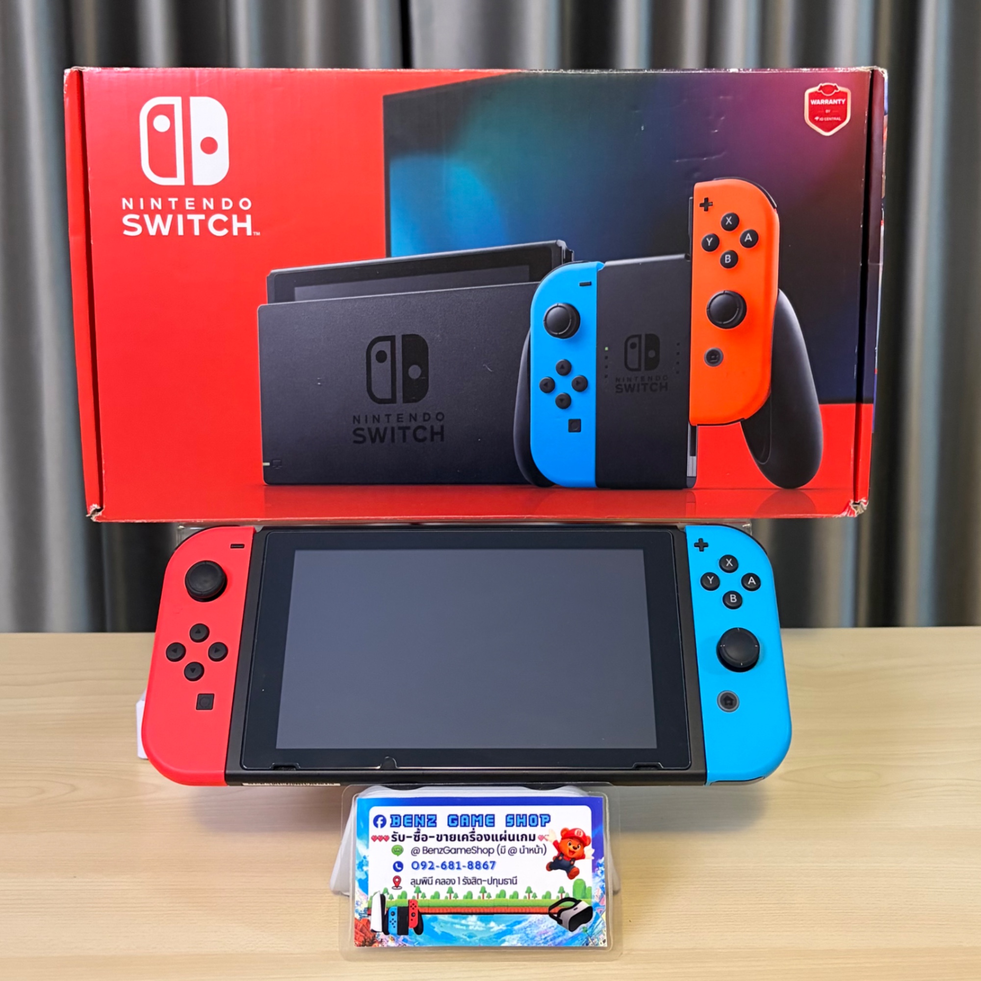 Nintendo Switch V2 Neon แดง-น้ำเงิน