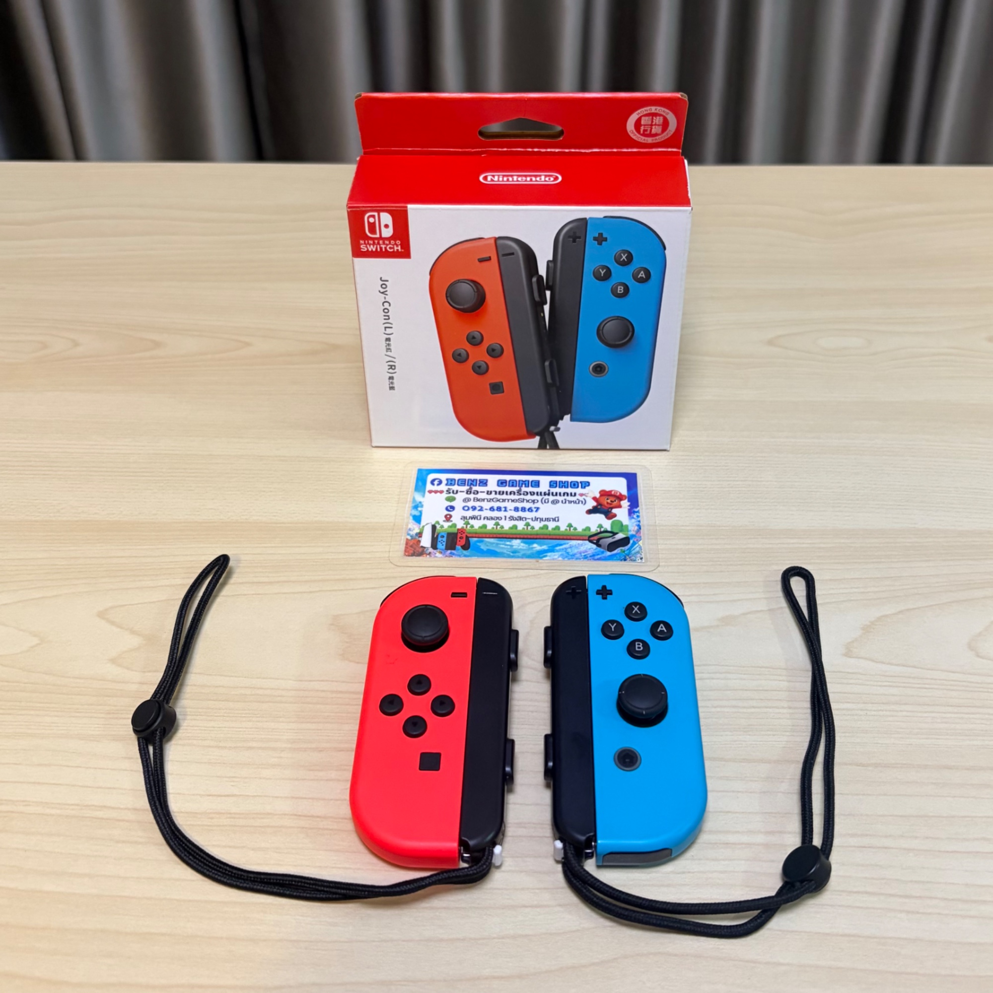 Joy-Con คู่ Neon แดง-น้ำเงิน