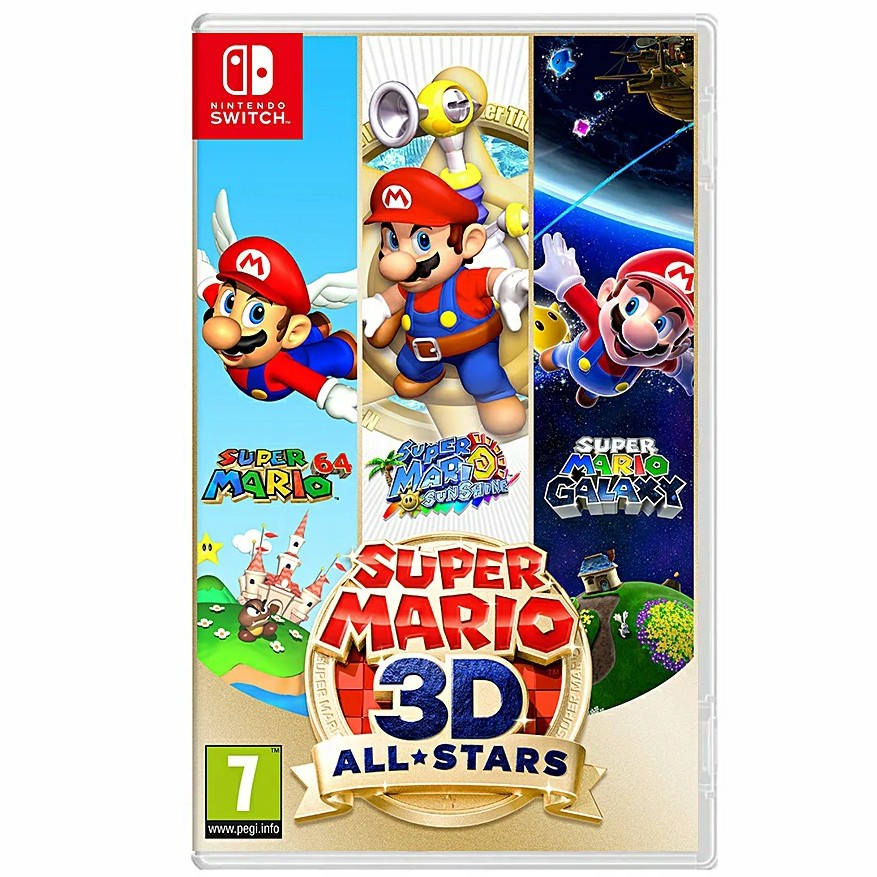 Switch Mario 3D All Star ได้3เกม