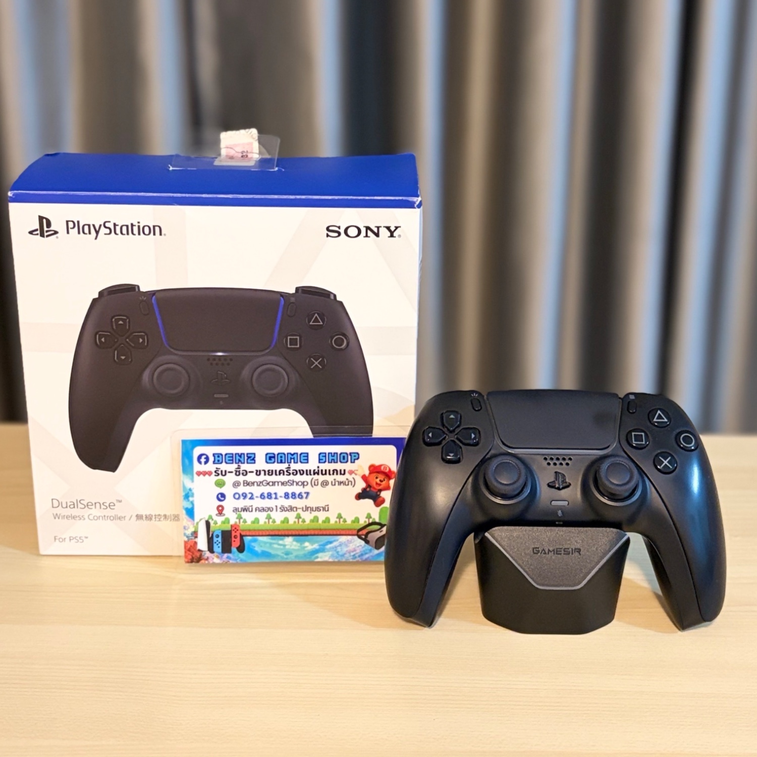 DualSense Wireless Controller สีดำ (Midnight Black)