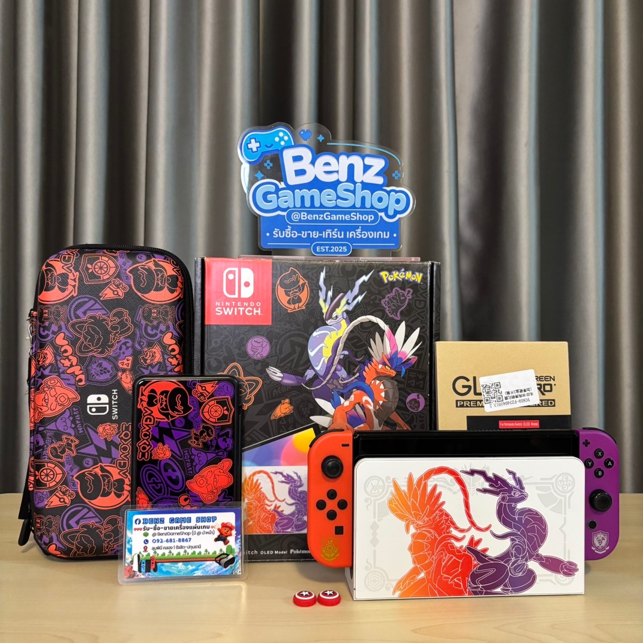 Switch OLED ลาย Pokémon Scarlet & Violet