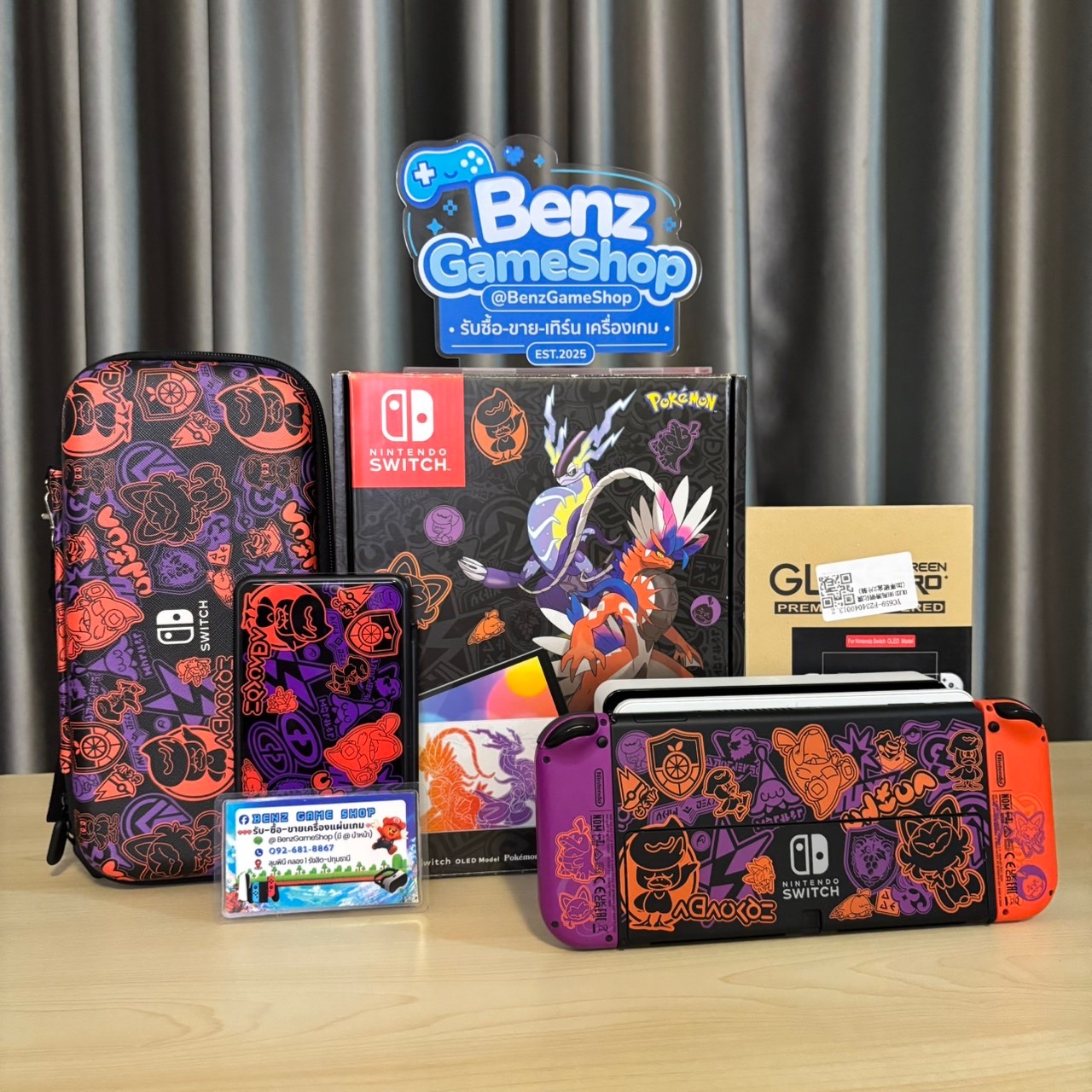 Switch OLED ลาย Pokémon Scarlet & Violet