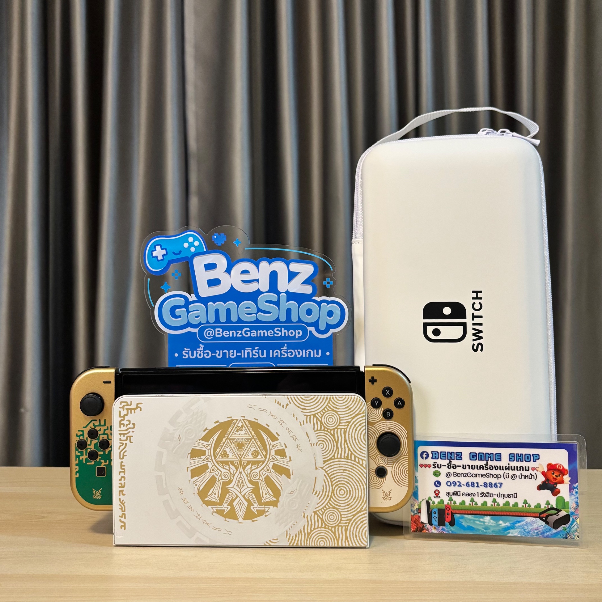 Nintendo Switch OLED รุ่นพิเศษ Zelda Tears of the Kingdom Edition (มือสอง)
