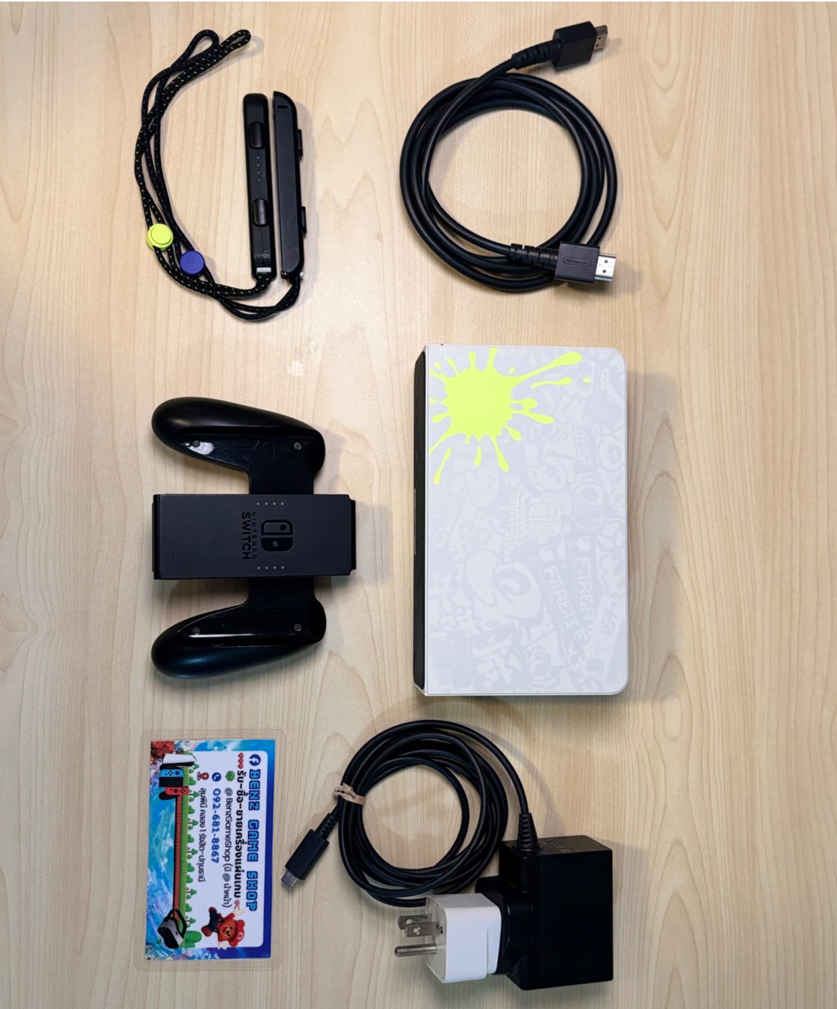Nintendo Switch OLED รุ่นพิเศษ Splatoon 3 Edition (มือสอง)