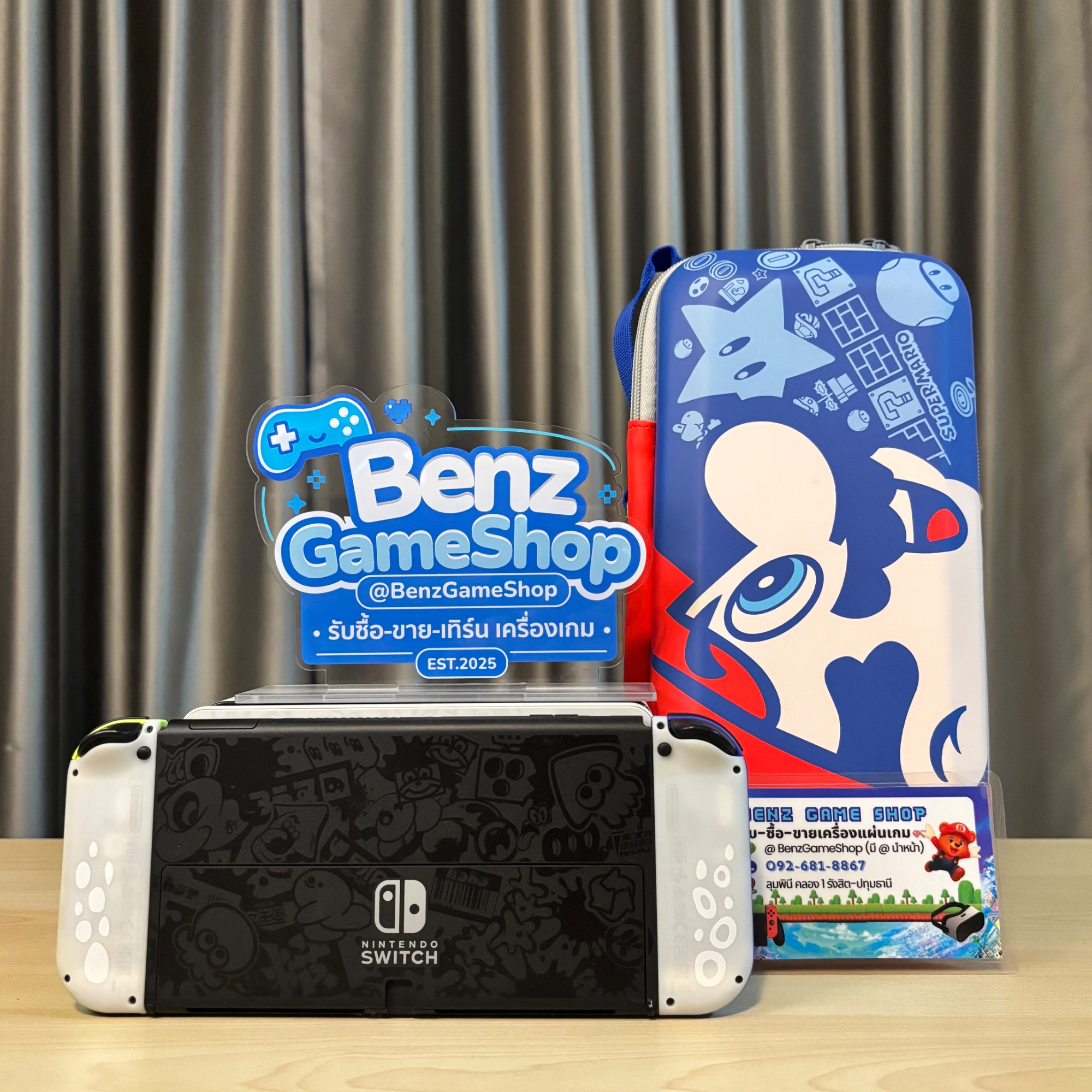 Nintendo Switch OLED รุ่นพิเศษ Splatoon 3 Edition (มือสอง)