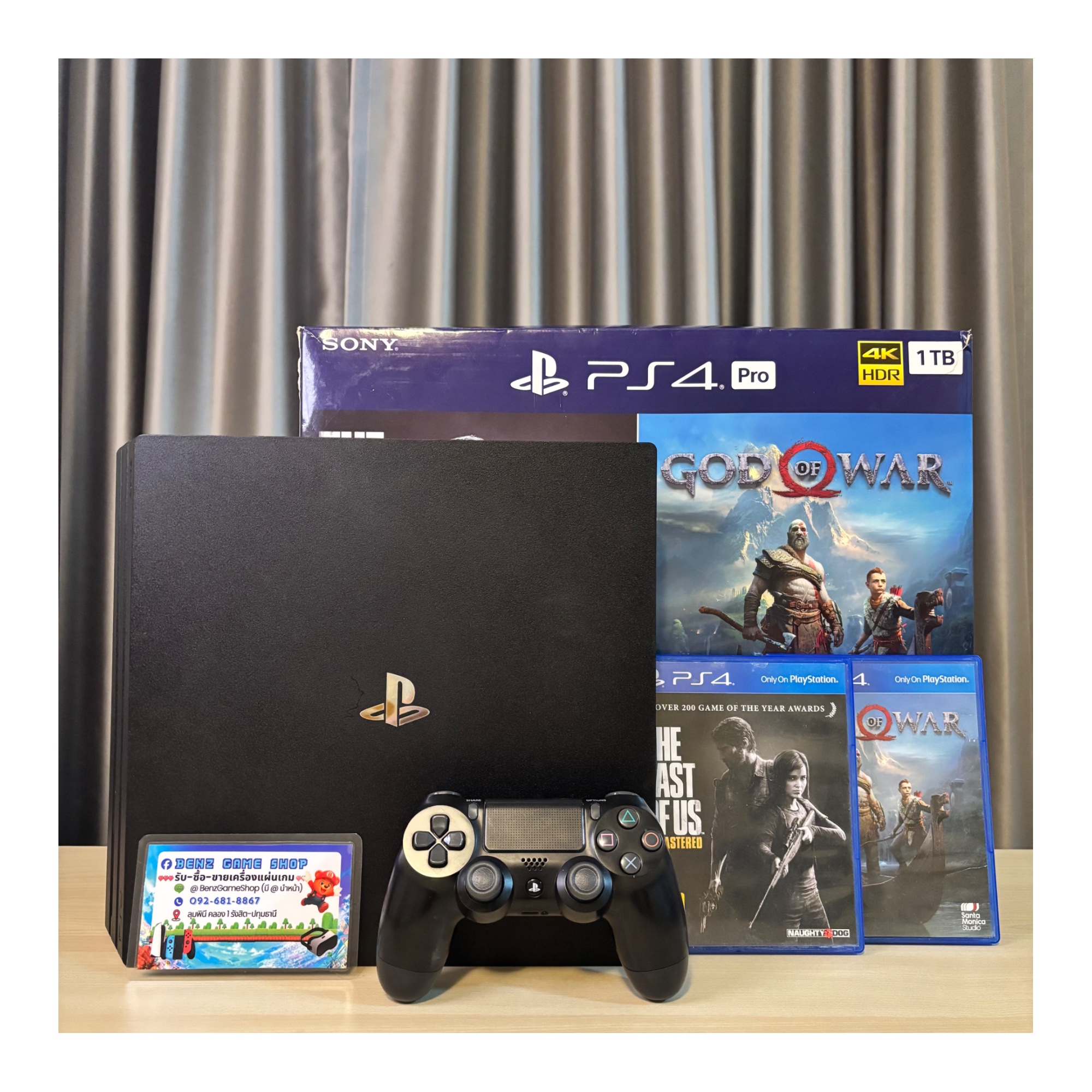PlayStation 4 Pro 1TB (แถมเกม The Last of Us + God of War )