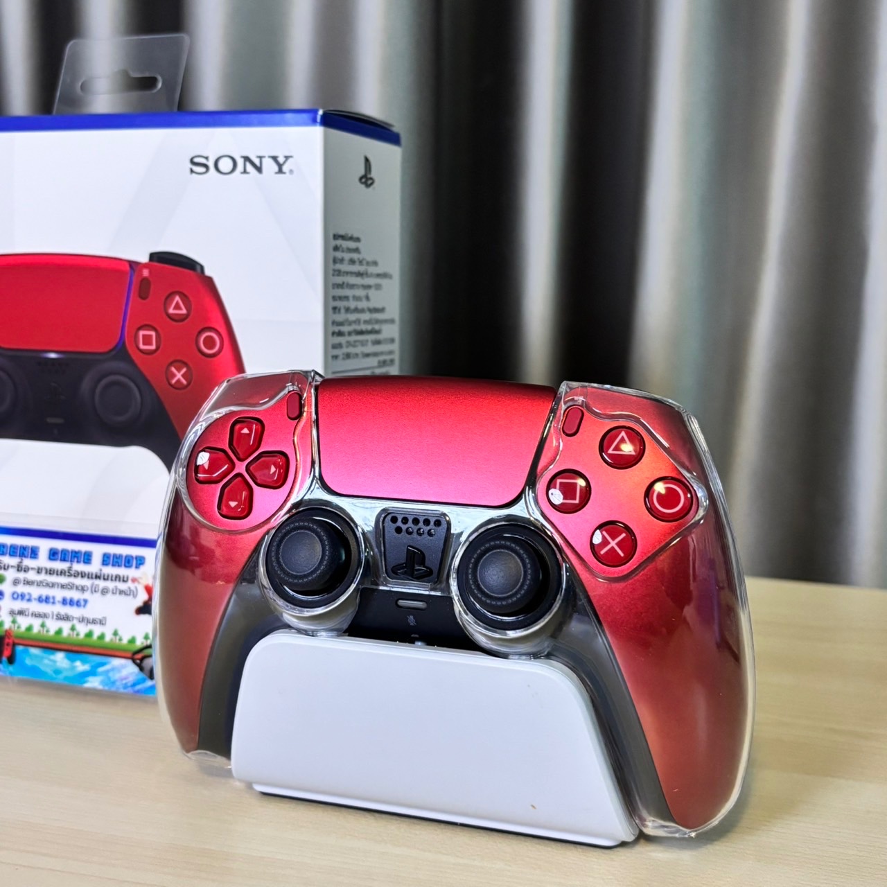 จอย DualSense PS5 สี Volcanic Red (แอง) — ประกันศูนย์เหลือ