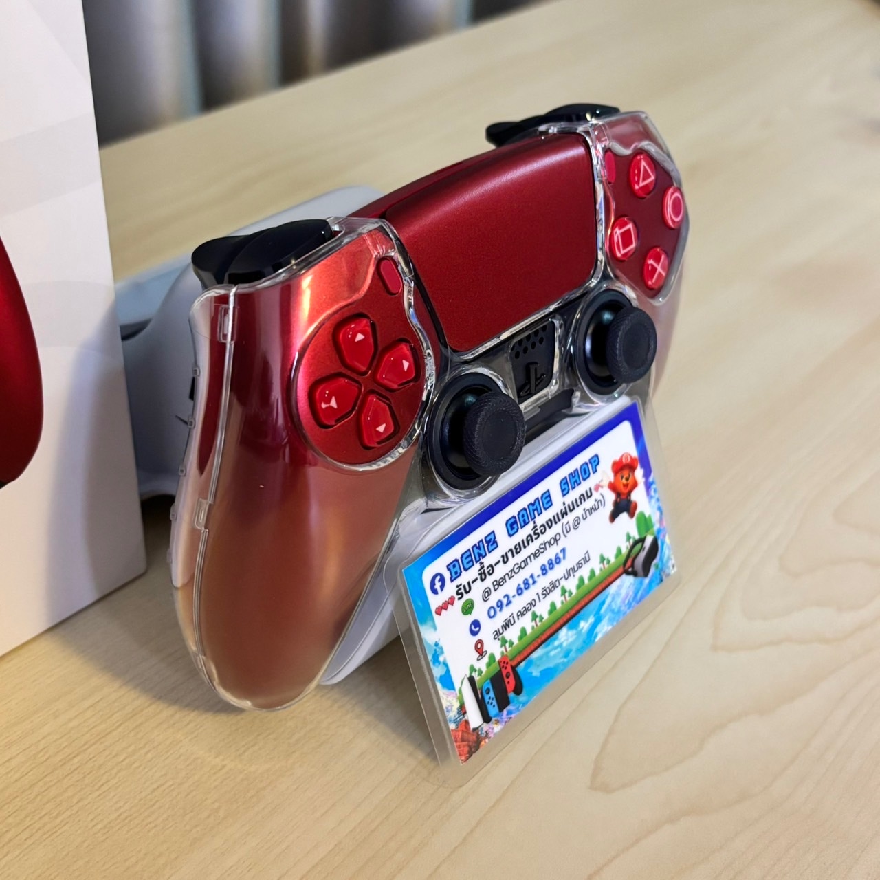 จอย DualSense PS5 สี Volcanic Red (แอง) — ประกันศูนย์เหลือ