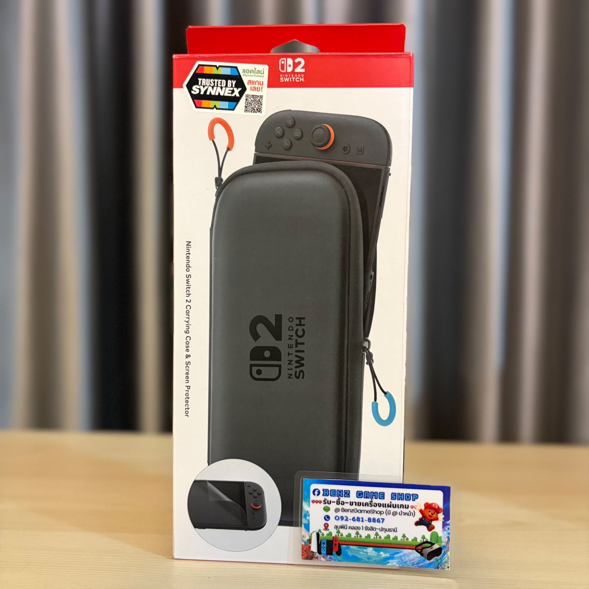 กระเป๋าพกพา Nintendo Switch 2 + ฟิล(ของแท้ Nintendo)